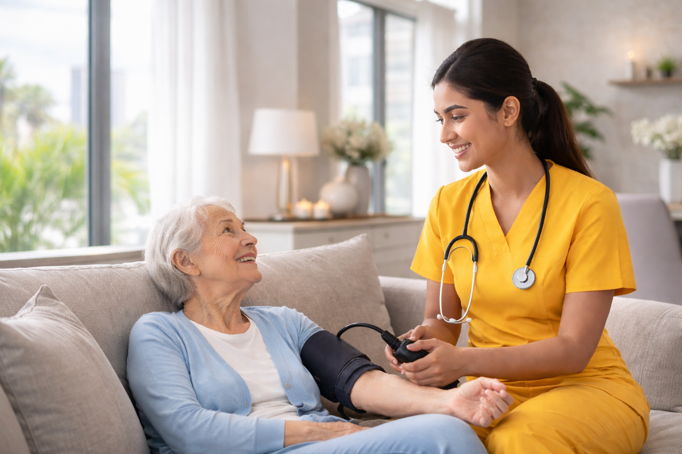 Home Nursing vs Hospital Care in Dubai