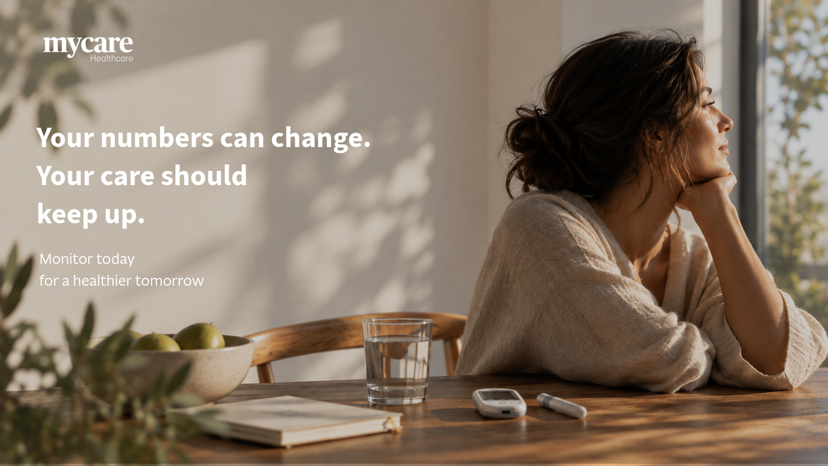 Your Numbers Can Change, Your Care Should Keep Up.