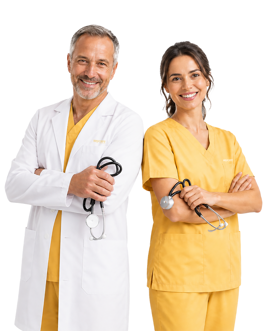 See a doctor without leaving home.
