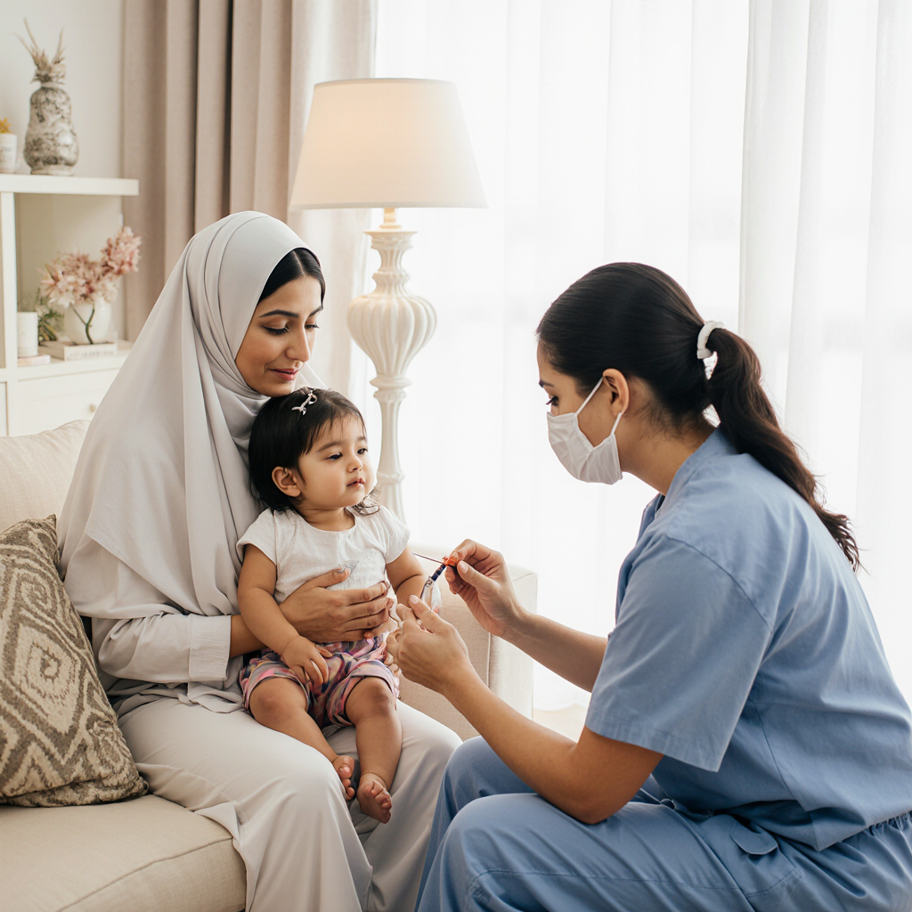 Vaccination at home
