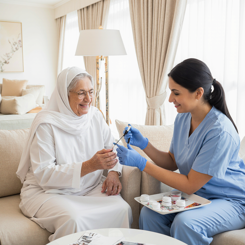 Vital Signs Monitoring & Blood Sugar Check