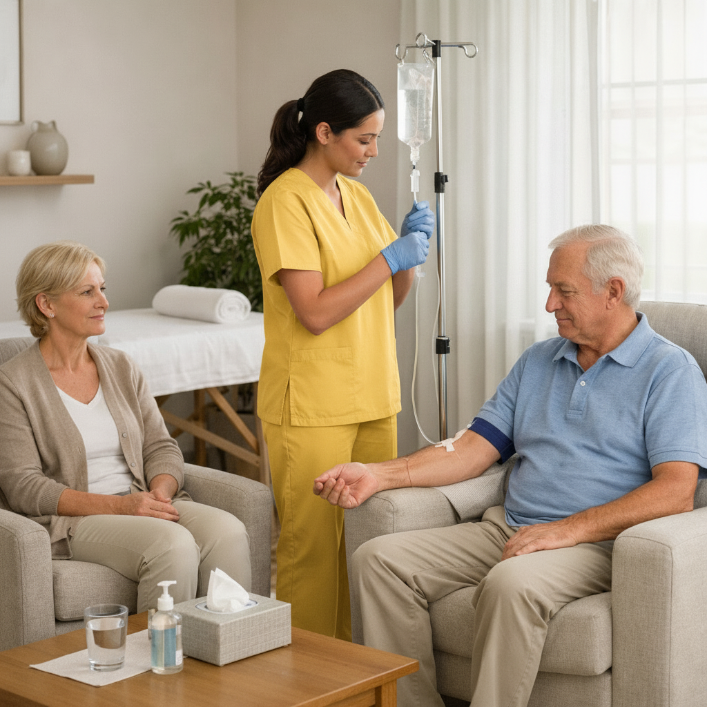 IV Therapy + Therapeutic Massage