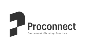 Proconnect logo for document clearing services